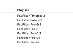 Fabfilter FabFilter Mixing bundle